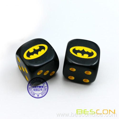 Customized D6 Board Game Playing Dice 16MM